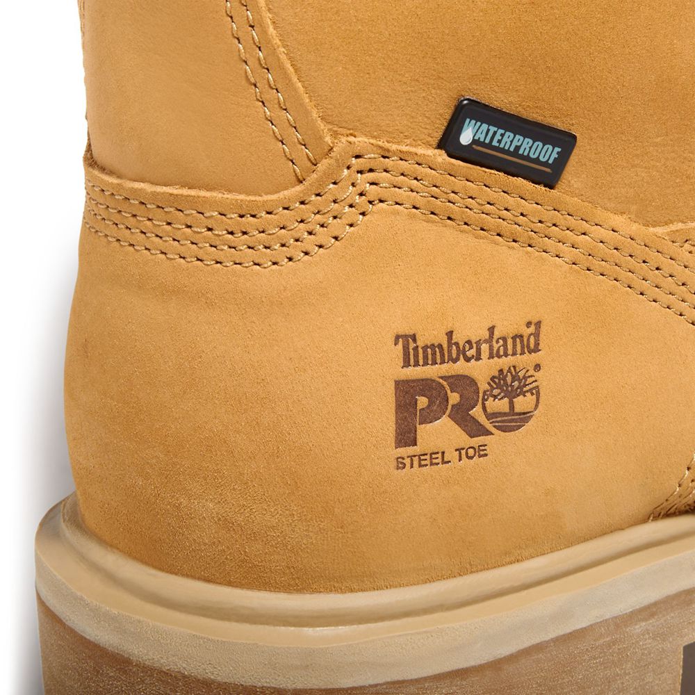 Botas Pro Timberland Hombre Pro Direct Attach 6\" Steel Toe Marrones - Chile ZXK-846725